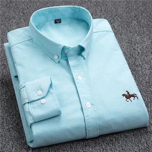Rysand | Premium klassieke polo voor heren – Slim fit met lange mouwen, casual en gekleed