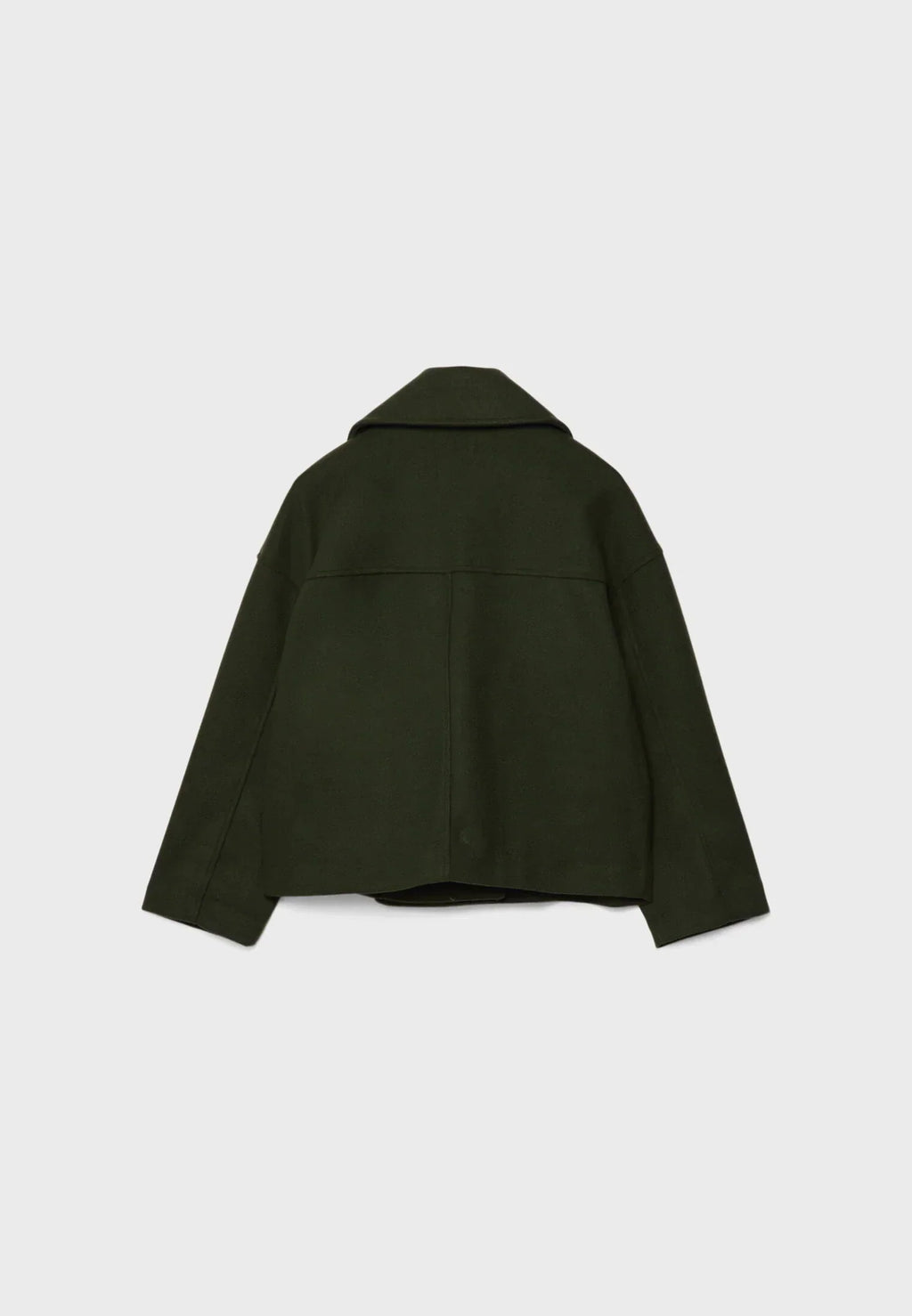 Serelle | Kurzer Damenmantel mit Doppelknopfverschluss – Stilvolle Freizeitjacke im klassischen Design