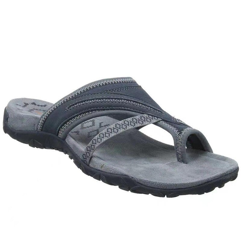 OrthaBelle | Orthopedische teenslippers voor dames – Boogondersteuning, gedempte zool