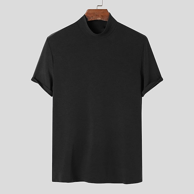 Dorian | Lässiges Rollkragen-T-Shirt 