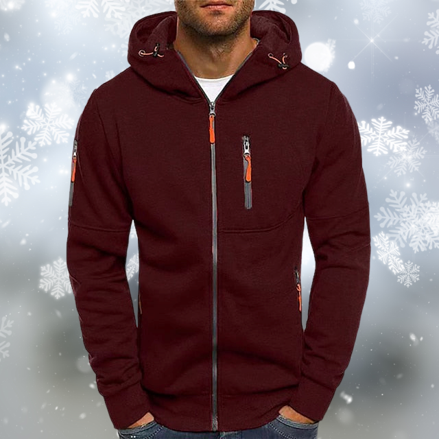 Isben | Herenjas met capuchon – Casual lichtgewicht jas met meerdere zakken en verstelbare capuchon