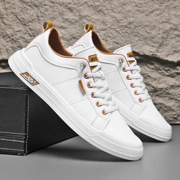 Fintan | Leren sneakers voor heren – Strak stedelijk ontwerp, lichtgewicht en ademend comfort