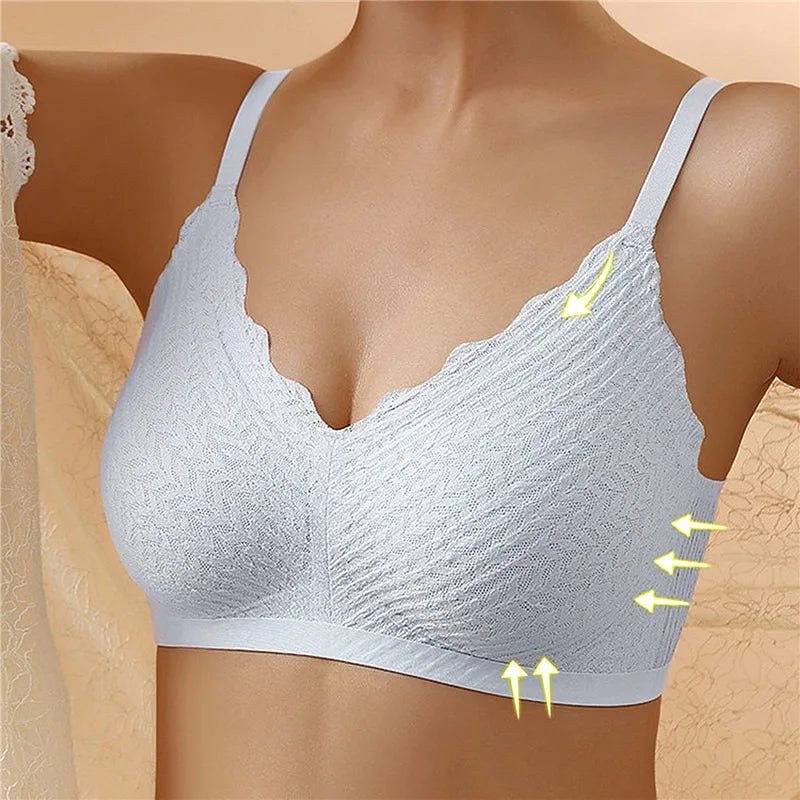 BreezBra | Draadloze kanten bh - Naadloos, Comfortabel & Ondersteunend