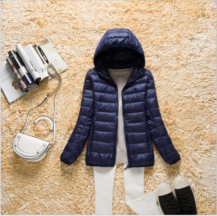 Fynthra | Doudoune légère à capuche pour femme, élégante doudoune, manteau d'hiver chaud