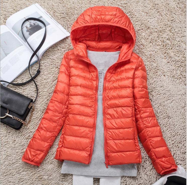 Fynthra | Doudoune légère à capuche pour femme, élégante doudoune, manteau d'hiver chaud