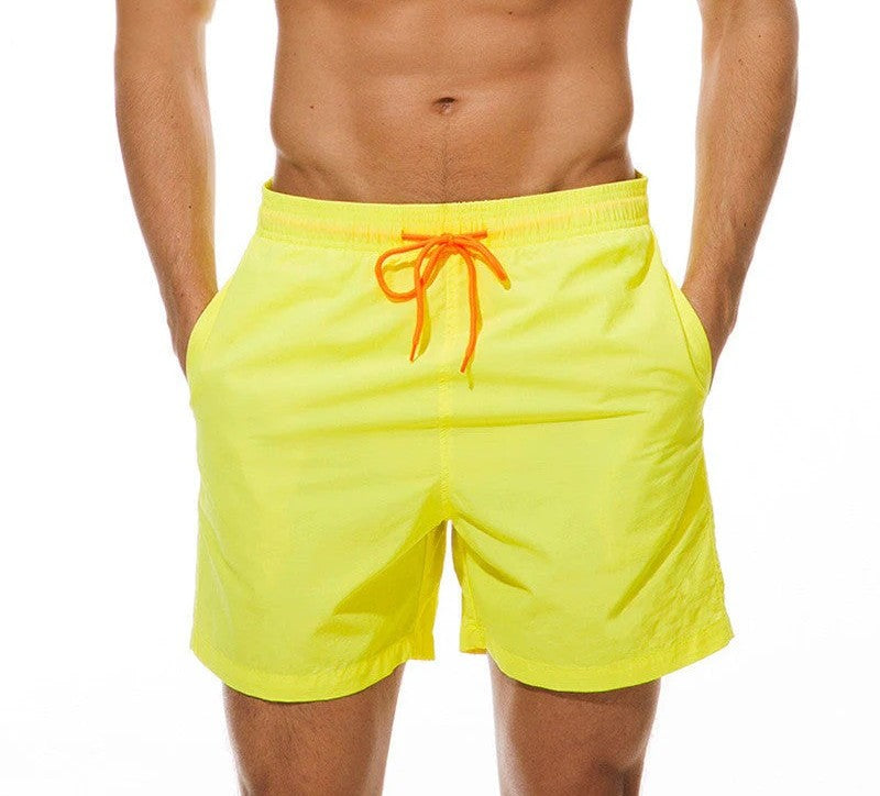 Eryon | Herenkorte broek met trekkoord – Casual zomerbroek tot halverwege het bovenbeen