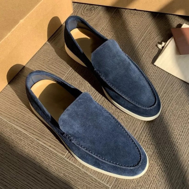 Delyx | Heren instappers – Lage, lichtgewicht casual loafers, comfortabel voor dagelijks gebruik