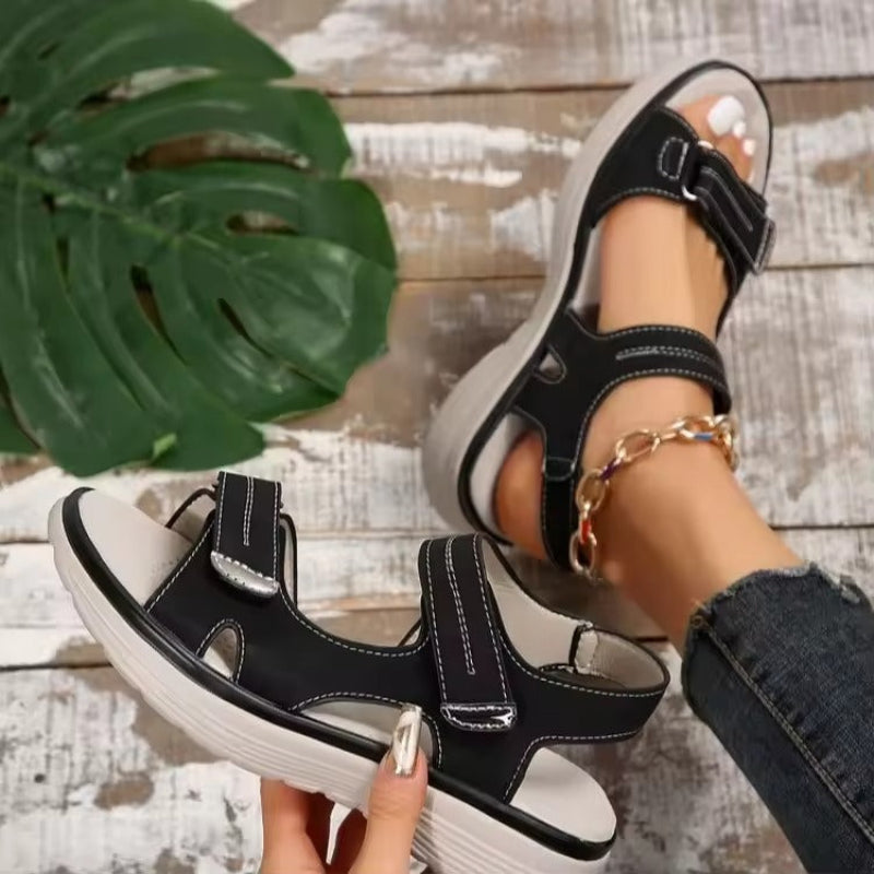 Myrine | Myrine dames orthopedische sandalen – comfortabele verstelbare zomerslippers
