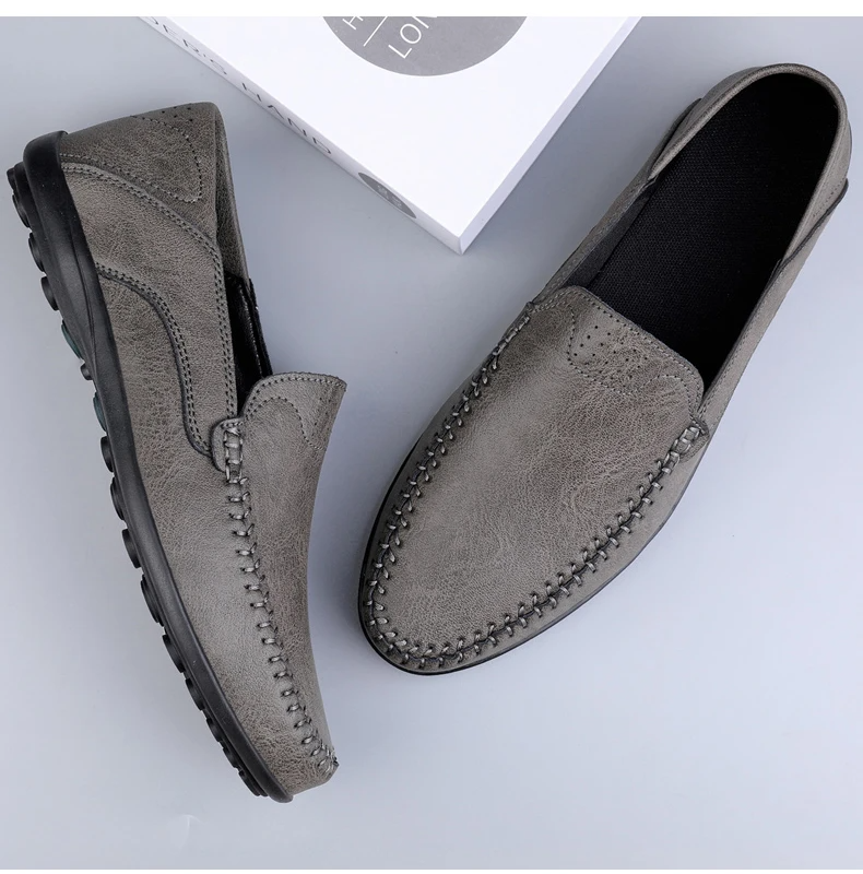UrbanLoaf | Heren PU Leren Loafers – Casual Instap Dress Schoenen