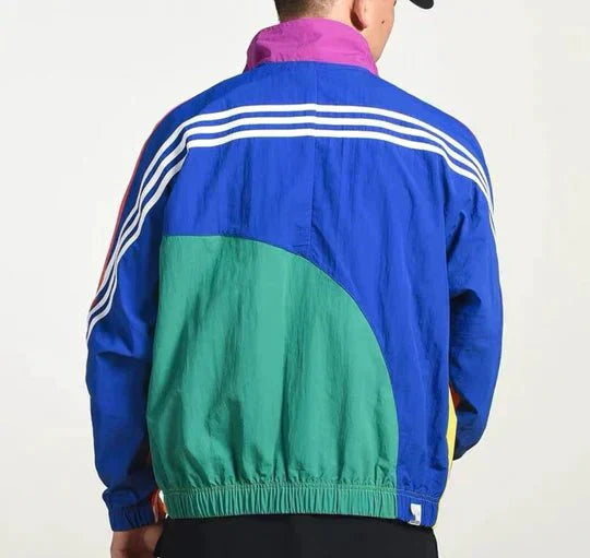 Herlan | Retro windjack voor heren – Lichtgewicht winddichte jas, loszittende streetwear-bovenkleding