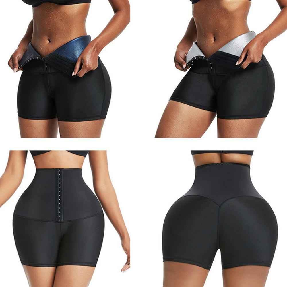 SculptWear | Sauna-zwetshorts voor dames – Leggings met hoge compressie, afslankende trainingsbroek