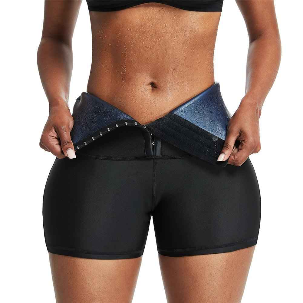 SculptWear | Sauna-zwetshorts voor dames – Leggings met hoge compressie, afslankende trainingsbroek