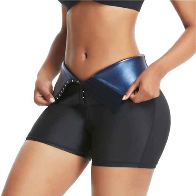 SculptWear | Sauna-zwetshorts voor dames – Leggings met hoge compressie, afslankende trainingsbroek