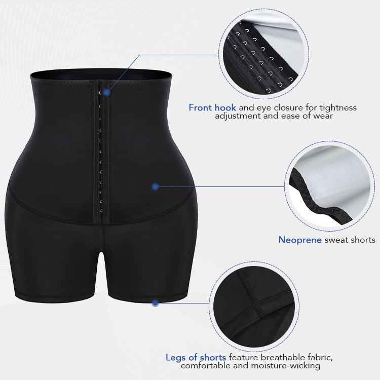 SculptWear | Sauna-zwetshorts voor dames – Leggings met hoge compressie, afslankende trainingsbroek