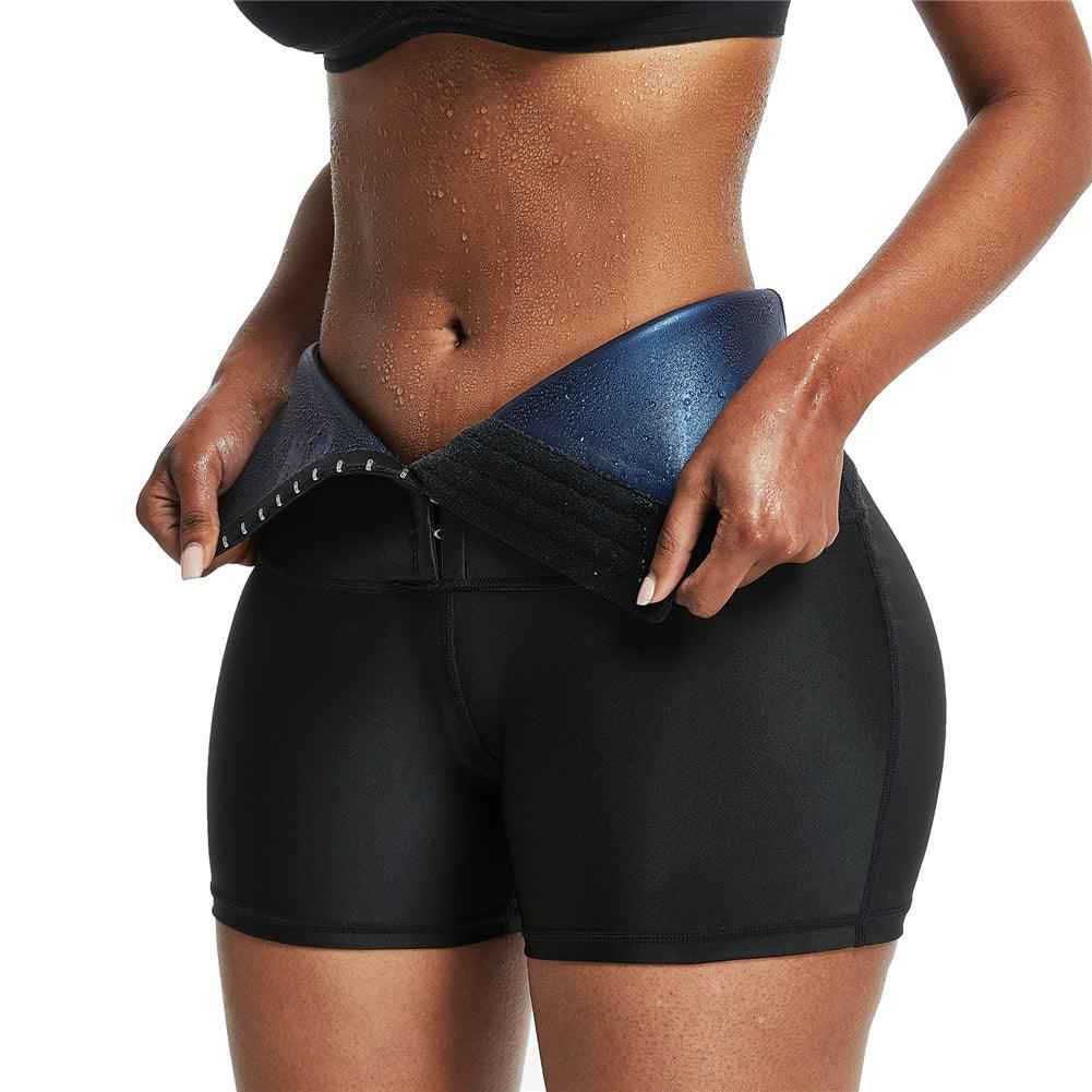 SculptWear | Sauna-zwetshorts voor dames – Leggings met hoge compressie, afslankende trainingsbroek
