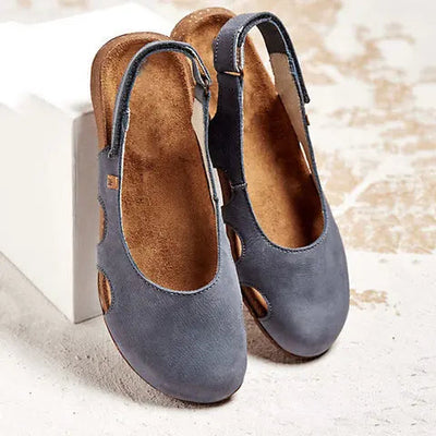 Matilde | Orthopädische Damen-Sommersandalen mit geschlossener Zehenpartie – Stützendes Fußgewölbe