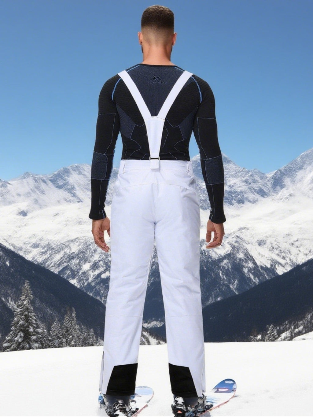 Phelan | Winterskibroek voor heren – Thermisch geïsoleerde sneeuwbroek, waterdicht en windbestendig