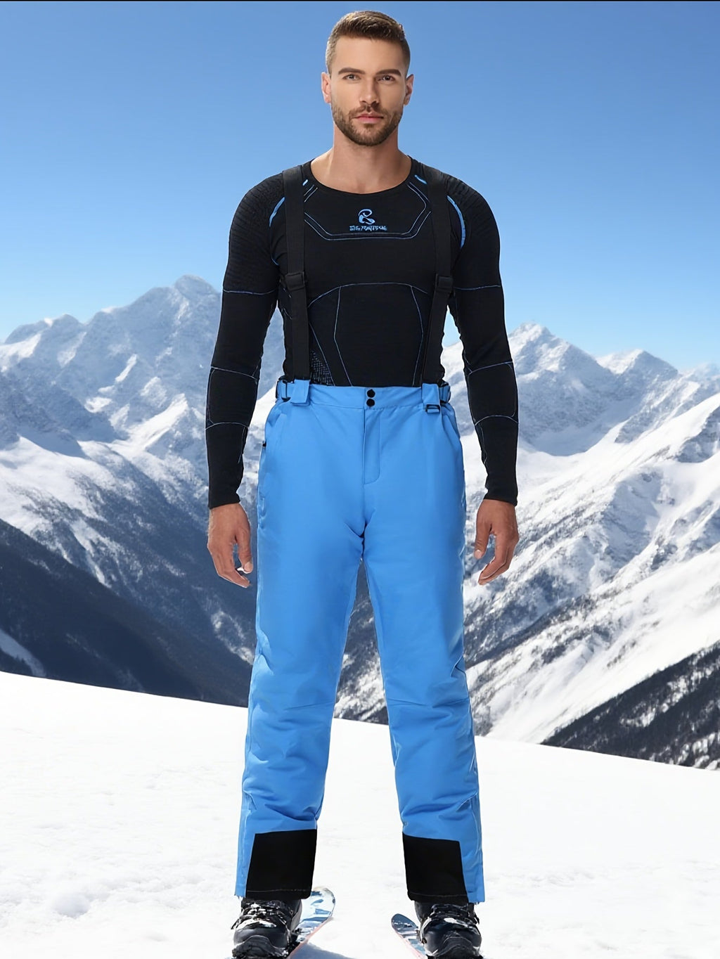 Phelan | Winterskibroek voor heren – Thermisch geïsoleerde sneeuwbroek, waterdicht en windbestendig