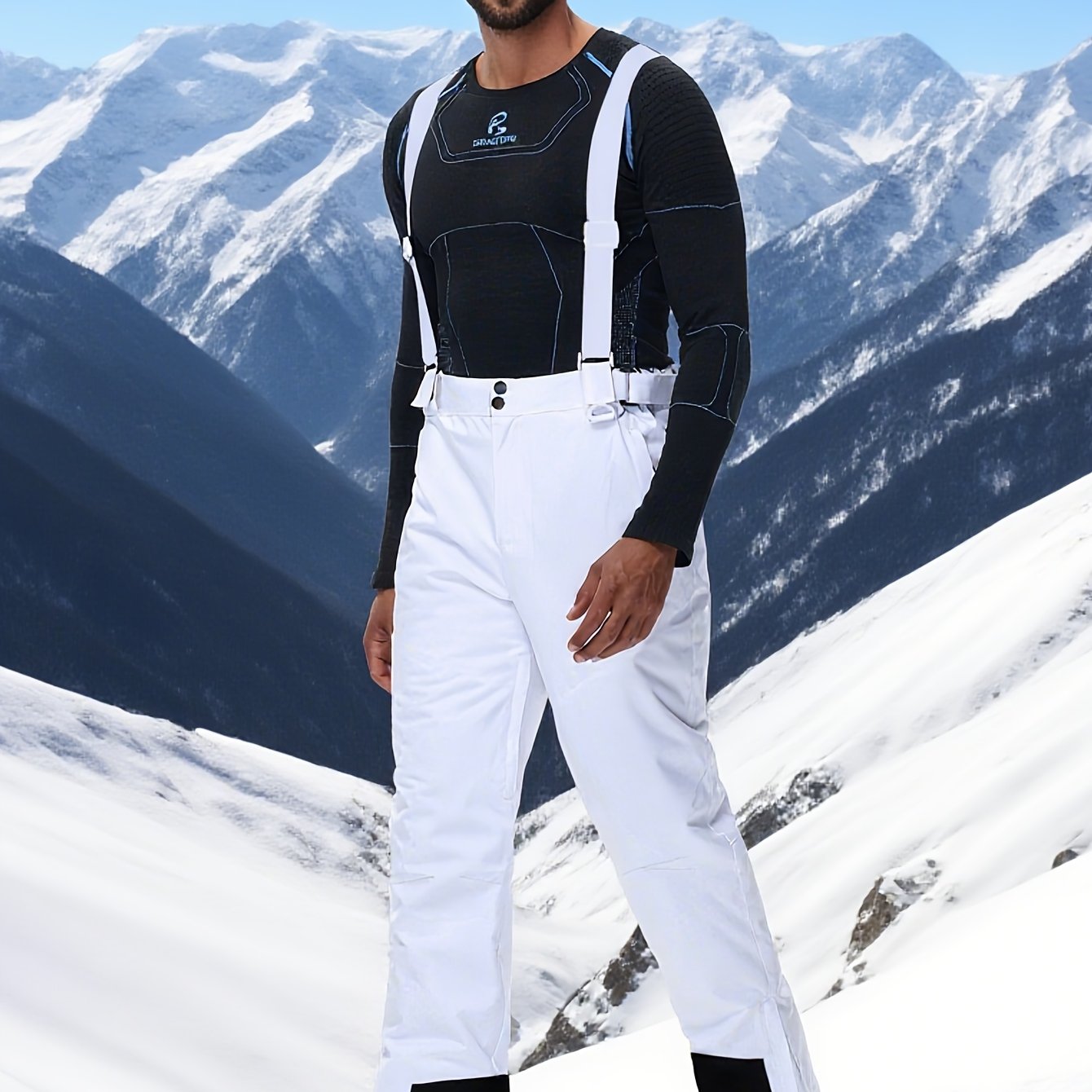Phelan | Winterskibroek voor heren – Thermisch geïsoleerde sneeuwbroek, waterdicht en windbestendig