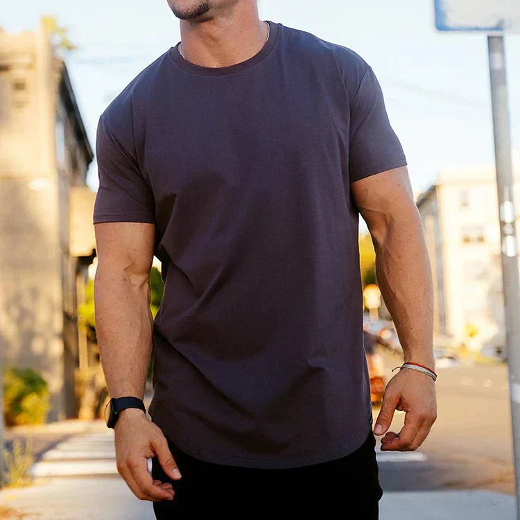 Kaelen | Slim-Fit Herren-T-Shirt – Bequemes Baumwoll-T-Shirt für die Freizeit