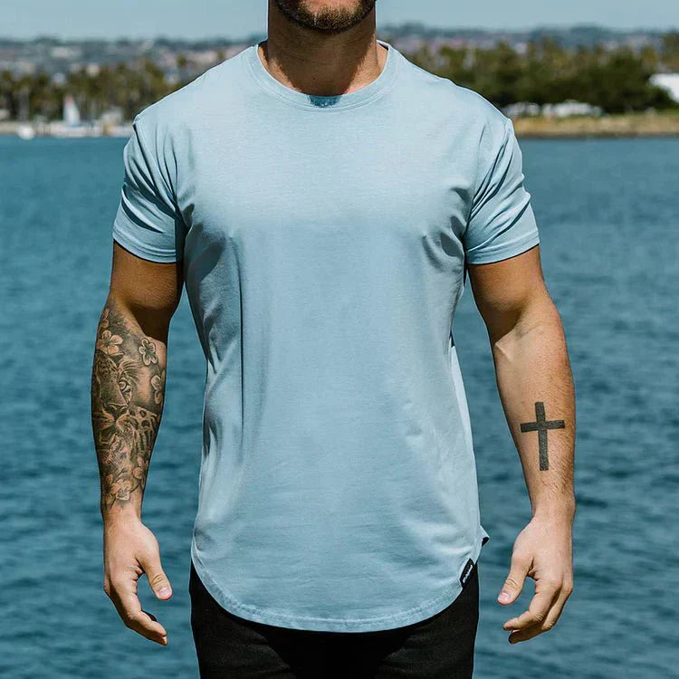 Kaelen | Slim-Fit Herren-T-Shirt – Bequemes Baumwoll-T-Shirt für die Freizeit