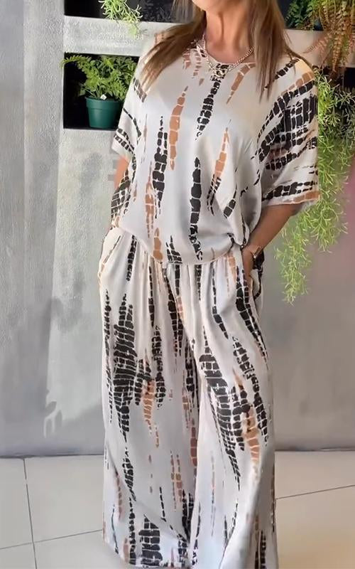 Kemi | Set ‘Ontspannen elegantie’ – Casual tweedelige set voor dames