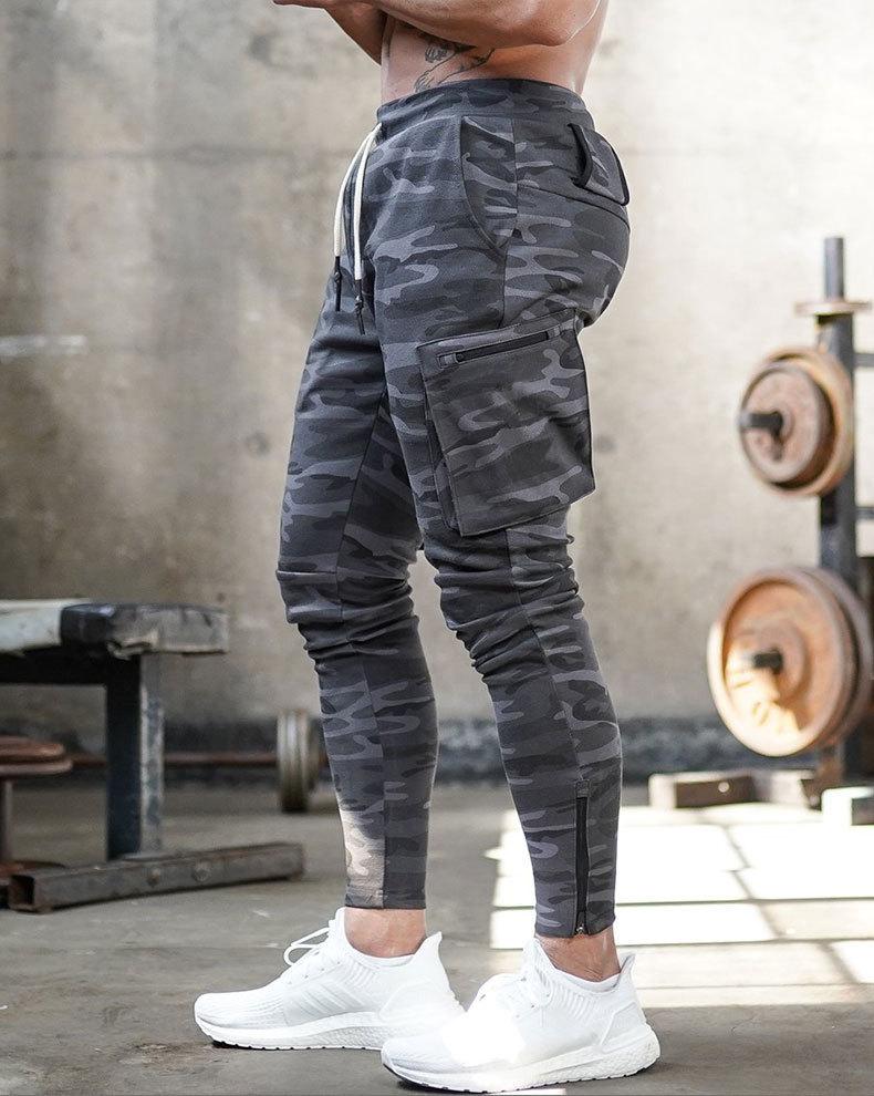Tavian | Pantalon de jogging slim pour homme avec poches zippées – Vêtements de sport élégants et confortables