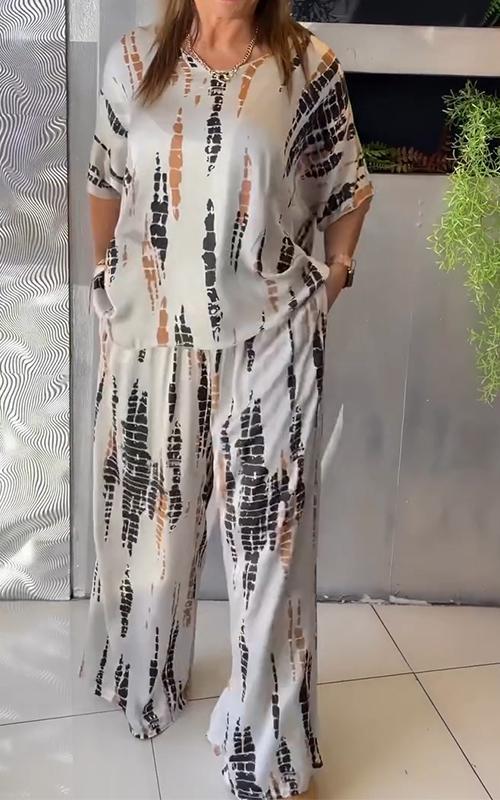 Kemi | Set ‘Ontspannen elegantie’ – Casual tweedelige set voor dames