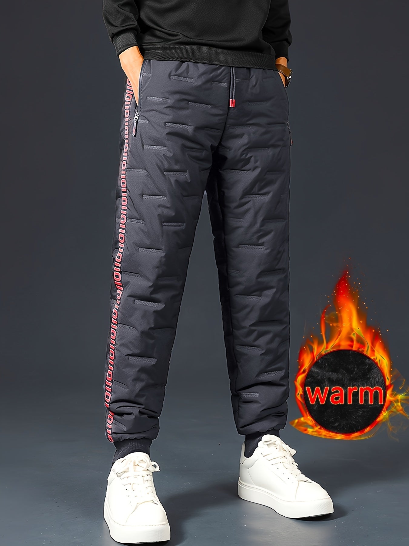 Esmond | Thermische winterbroek voor heren – Waterdichte, met fleece gevoerde warme outdoorbroek