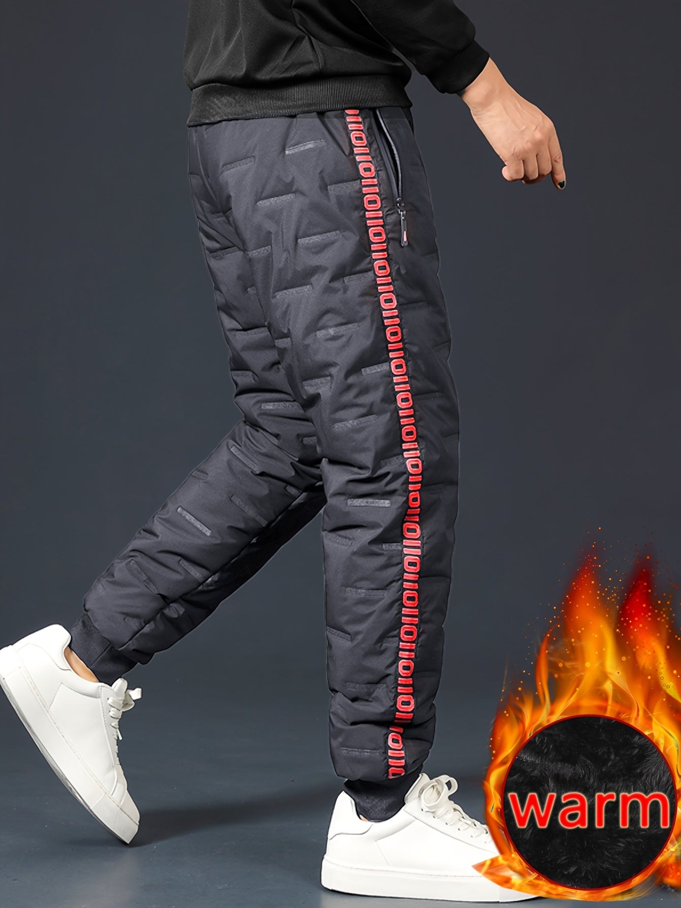 Esmond | Thermische winterbroek voor heren – Waterdichte, met fleece gevoerde warme outdoorbroek