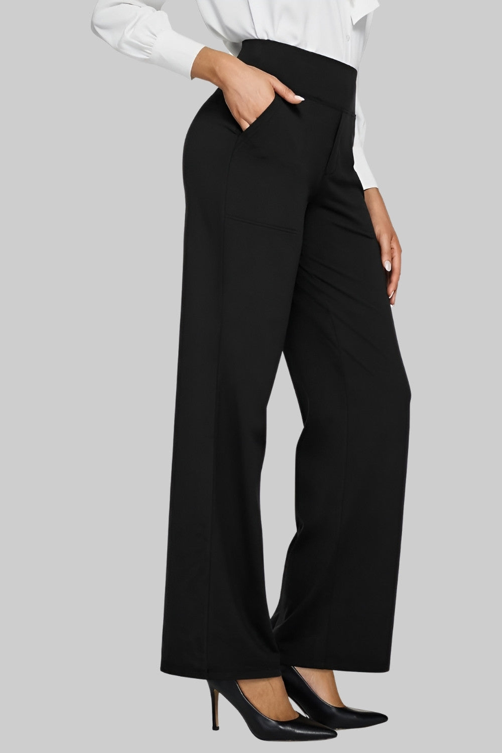 Rilora | Elegante stretchbroek voor dames – Hoge taille, op maat gemaakte broek voor vrouwen
