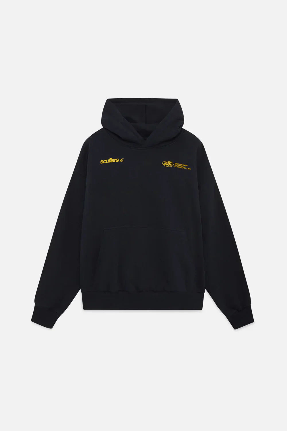 Arwenna | Sweat à capuche imprimé lettres pour femme – Sweat décontracté à la coupe ample, pull luxueux et confortable