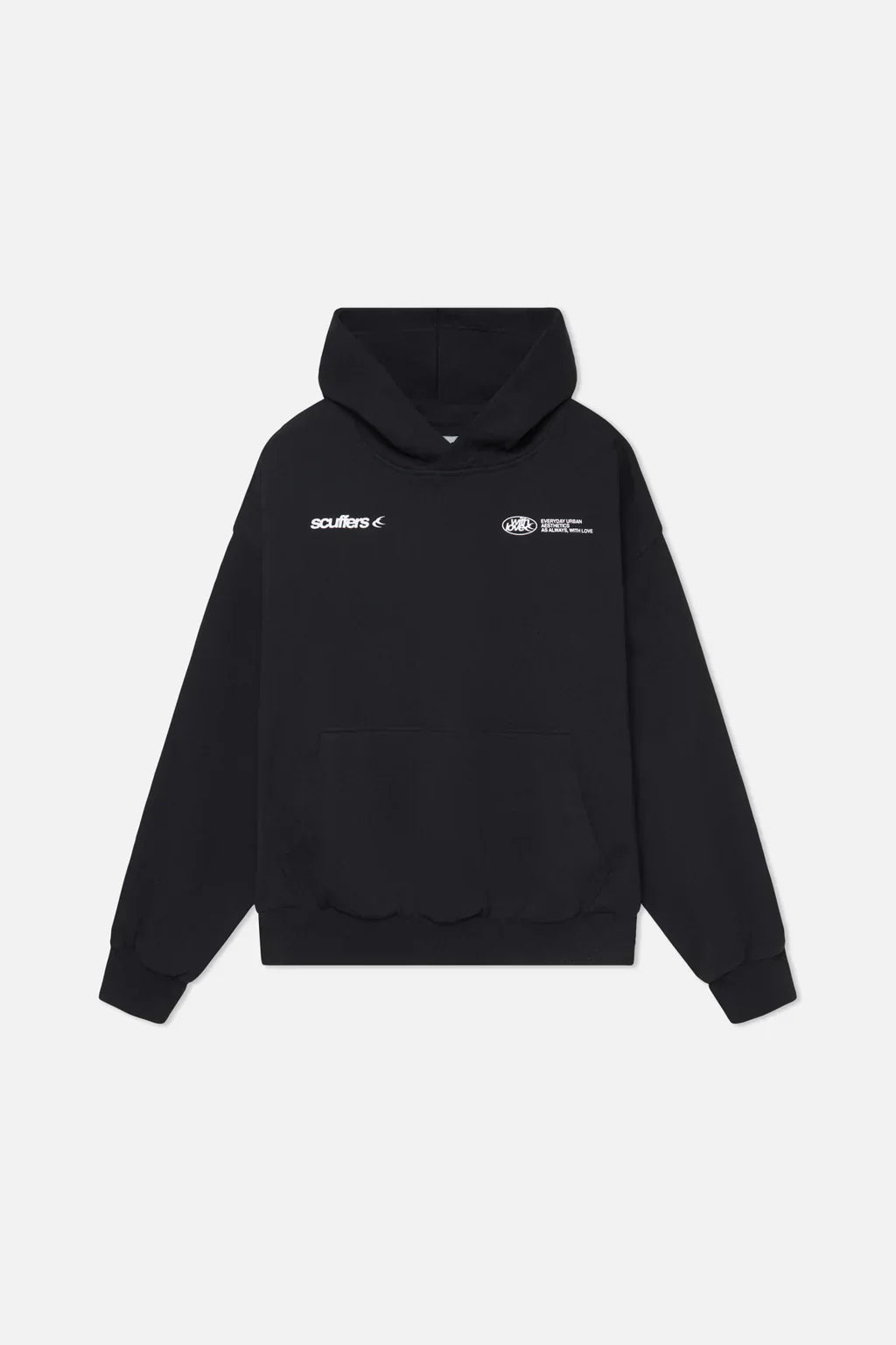 Arwenna | Sweat à capuche imprimé lettres pour femme – Sweat décontracté à la coupe ample, pull luxueux et confortable