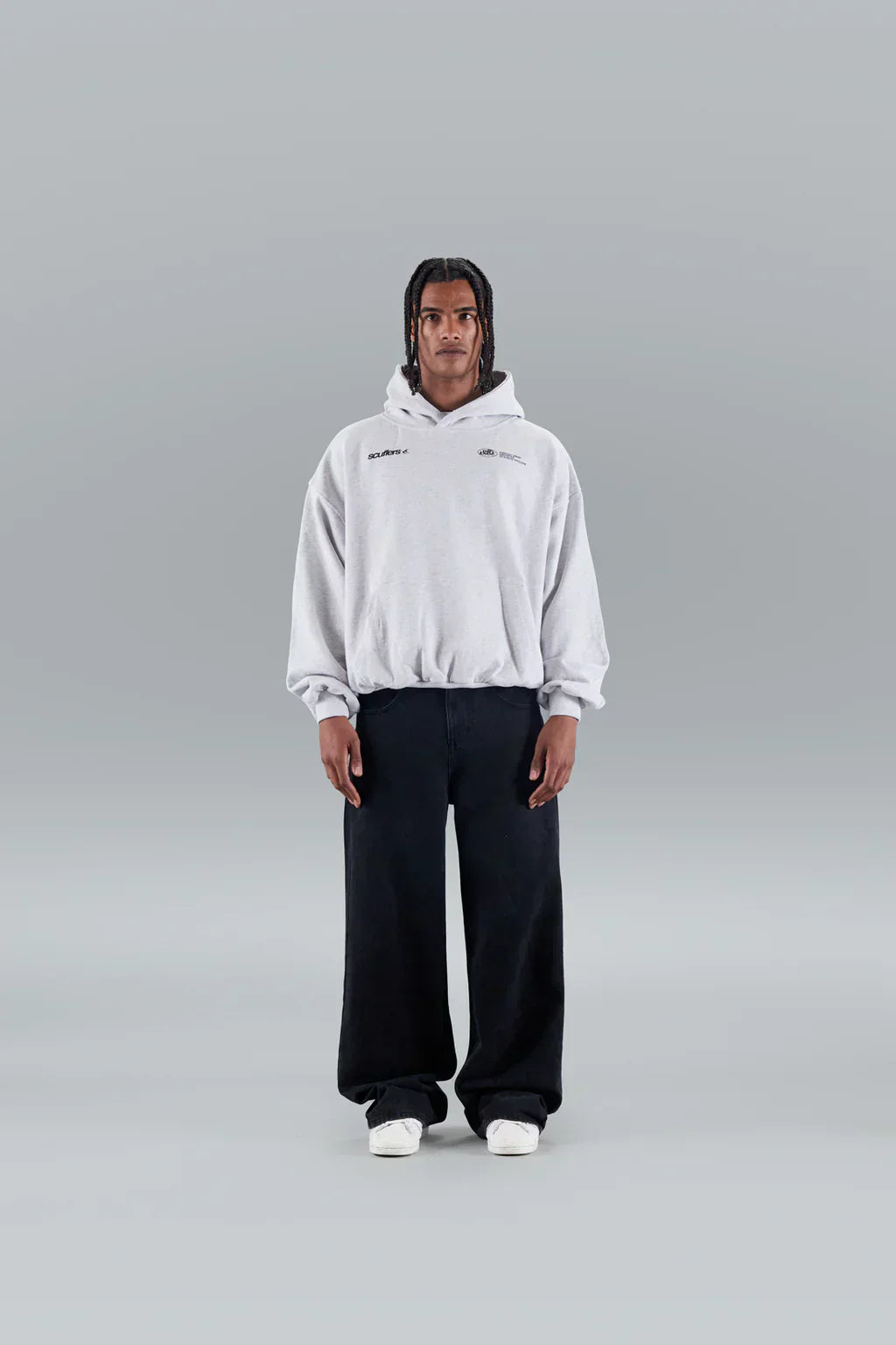Arwenna | Sweat à capuche imprimé lettres pour femme – Sweat décontracté à la coupe ample, pull luxueux et confortable