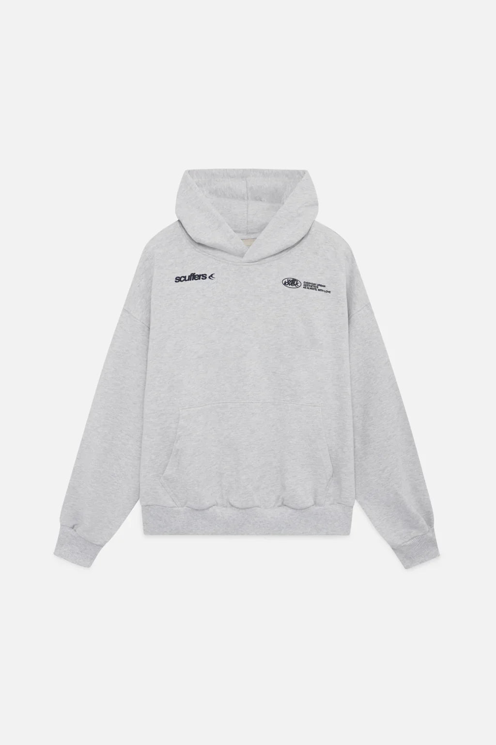 Arwenna | Sweat à capuche imprimé lettres pour femme – Sweat décontracté à la coupe ample, pull luxueux et confortable