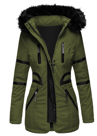 Halric | Elegante winterjas voor dames – Warme overjas van wolmix, stijlvolle lange jas