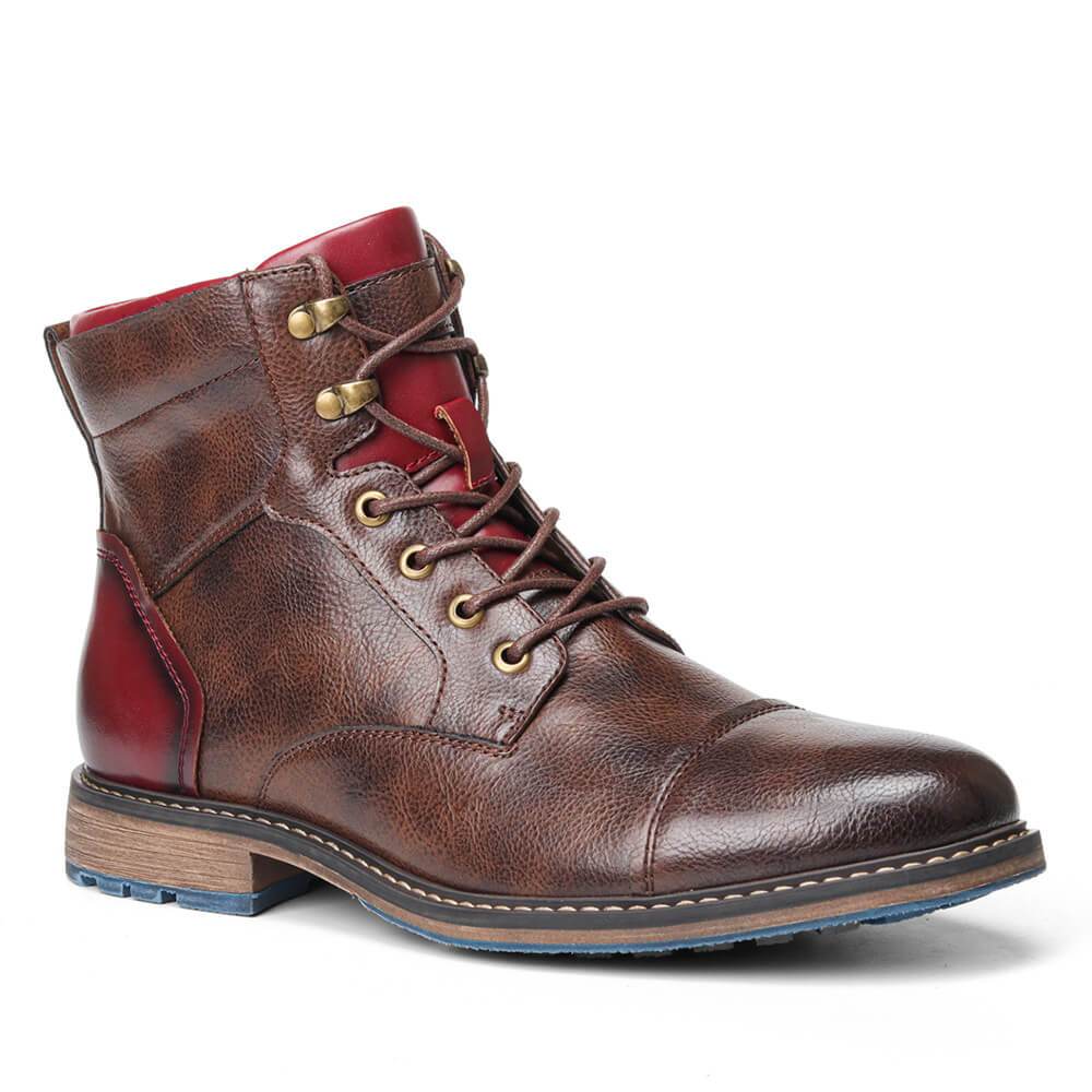 GentWalk | Hochwertige Oxford-Stiefel für Herren, Lederschuhe, elegante und stilvolle Schuhe