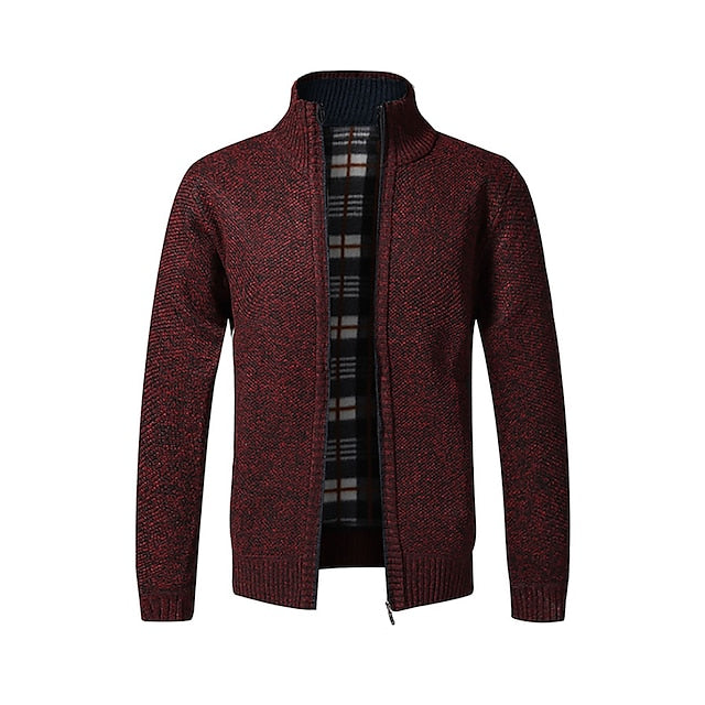 Brendir | Herren-Pullover mit Reißverschluss – Stilvoller Pullover mit halbem Reißverschluss, lässige schmale Passform