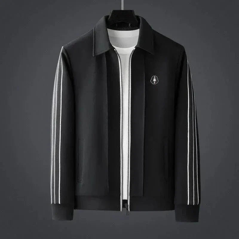 Aevran | Elegante trainingsset voor heren - Slim Fit Athletic jack & broek met rits, casual sportkleding