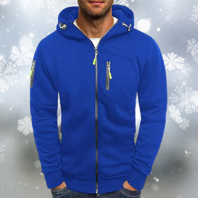 Isben | Herenjas met capuchon – Casual lichtgewicht jas met meerdere zakken en verstelbare capuchon