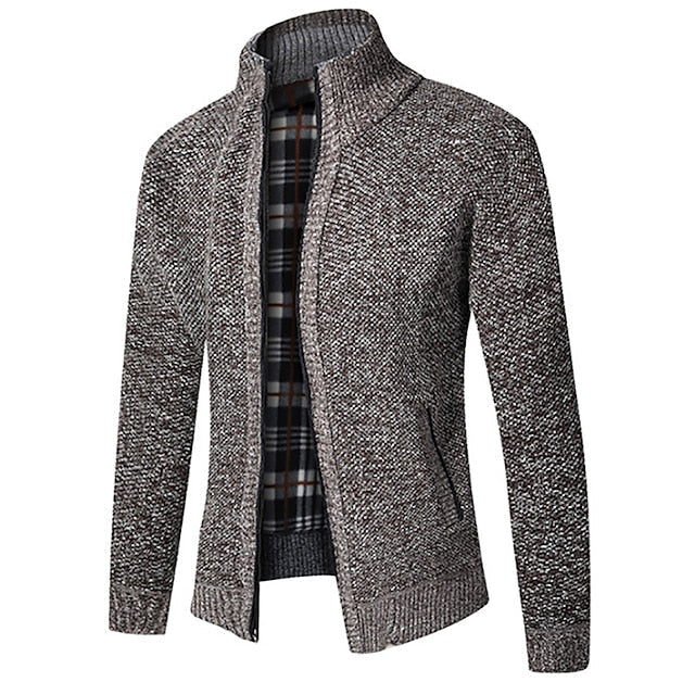Brendir | Herren-Pullover mit Reißverschluss – Stilvoller Pullover mit halbem Reißverschluss, lässige schmale Passform