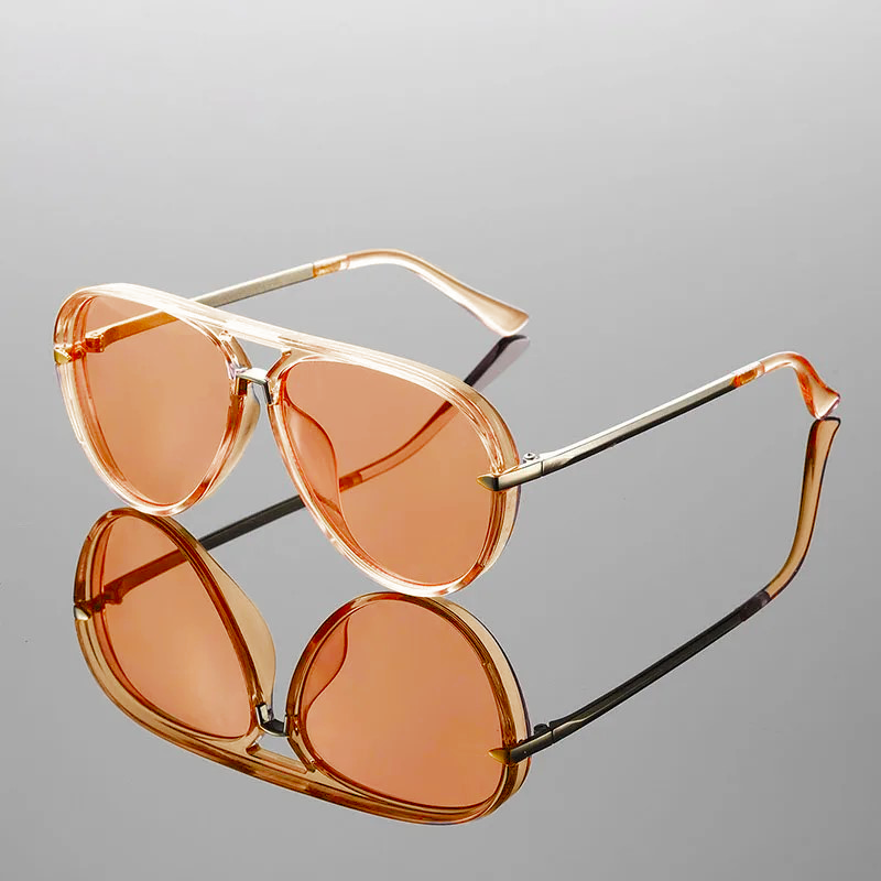 RayAviator | Heren aviatorzonnebril – UV400, gradientlenzen, lichtgewicht, retro metalen montuur