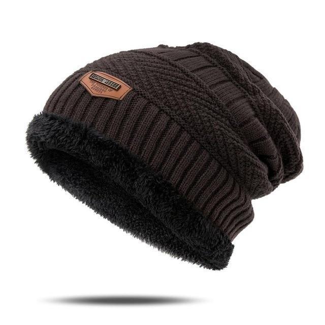 Lyricus | Gezellige warme gebreide muts voor dames – Wintermuts met zachte fleecevoering