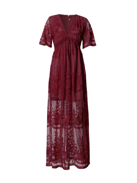 Alyn | Dames elegante maxi-jurk – luchtige en ademende lange jurk