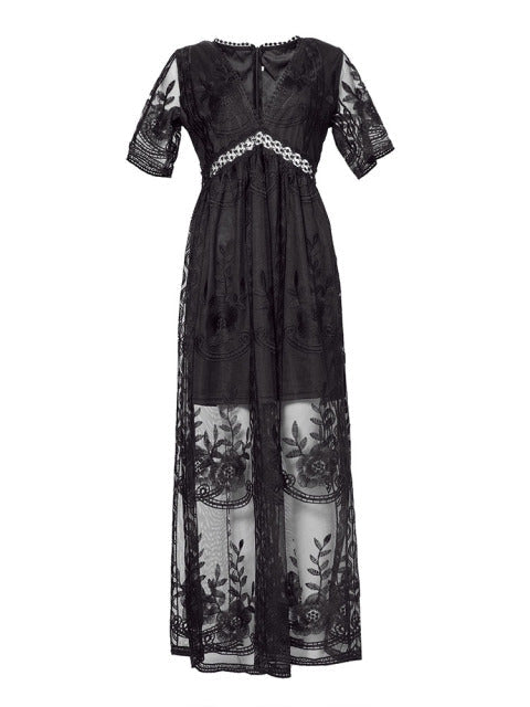 Alyn | Dames elegante maxi-jurk – luchtige en ademende lange jurk