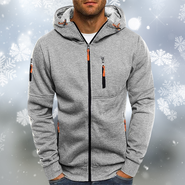 Isben | Herenjas met capuchon – Casual lichtgewicht jas met meerdere zakken en verstelbare capuchon