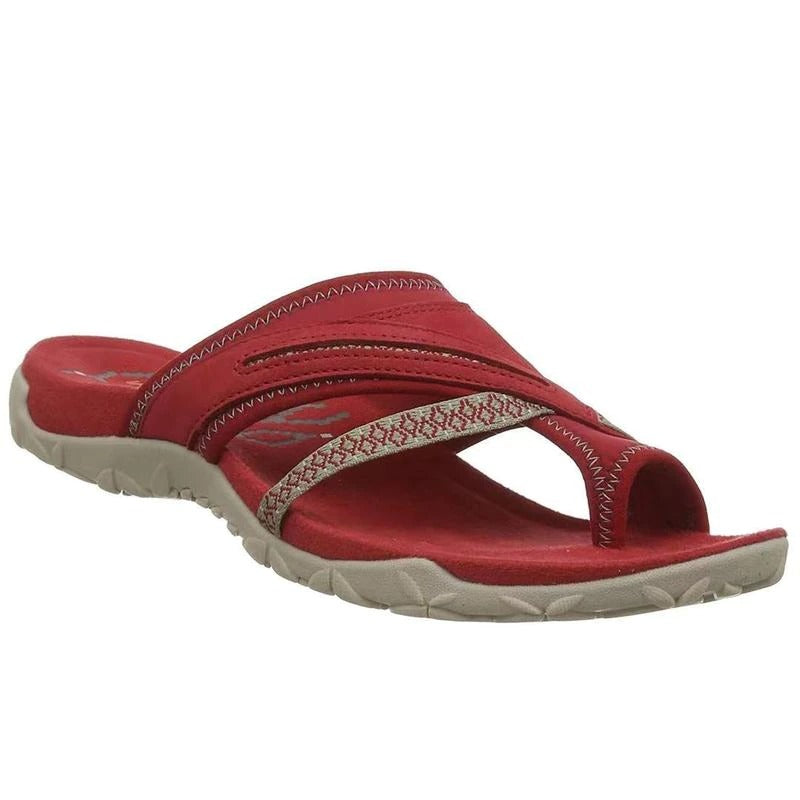 OrthaBelle | Orthopedische teenslippers voor dames – Boogondersteuning, gedempte zool