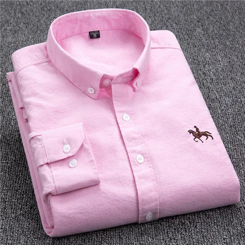 Rysand | Premium klassieke polo voor heren – Slim fit met lange mouwen, casual en gekleed