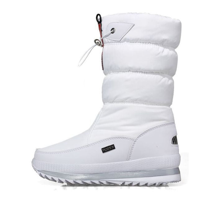 Faleria | Dames snowboots van imitatiebont – Waterdichte, comfortabele antislip winterschoenen