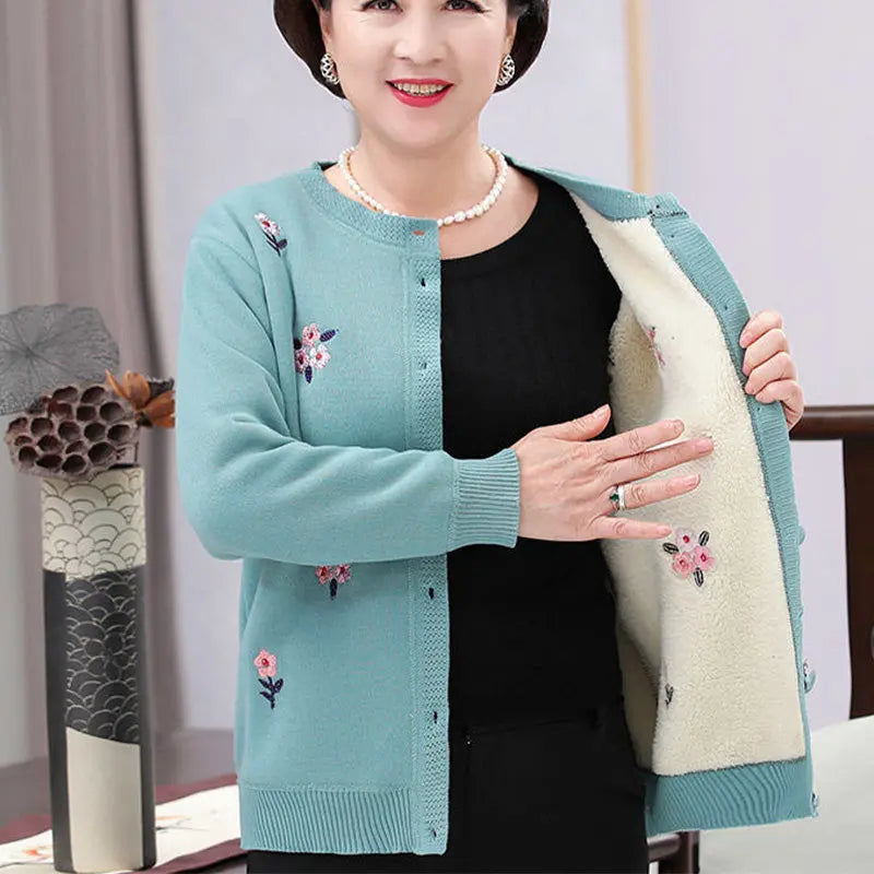 Lirielle | Gilet d'hiver épais et chaud pour femme – Pull en maille confortable à manches longues